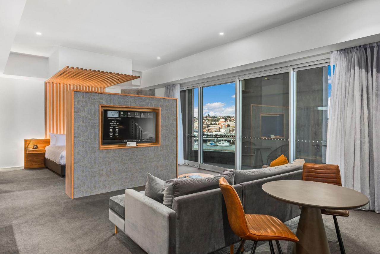 Peppers Silo Hotel Launceston Luaran gambar A suite at the hotel